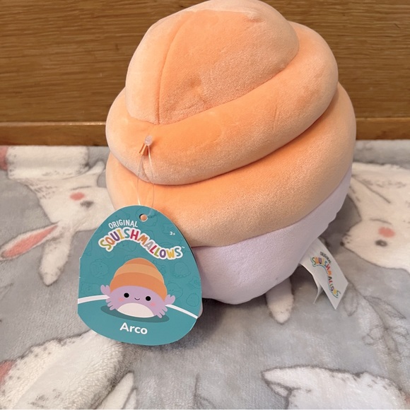 🦀 Squishmallow Arco the Hermit Crab 7.5 Inch - Picture 2 of 3
